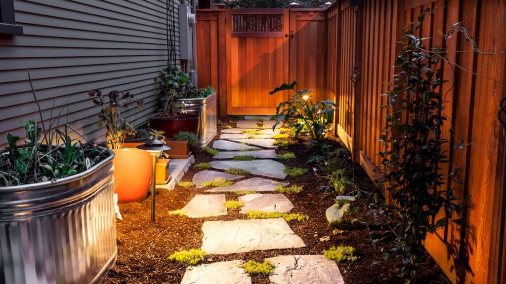 affordable landscaping walkway design 