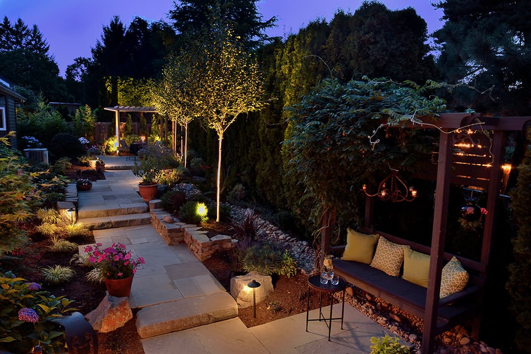 Example of Forest Grove landscape design by Drake's 7 Dees