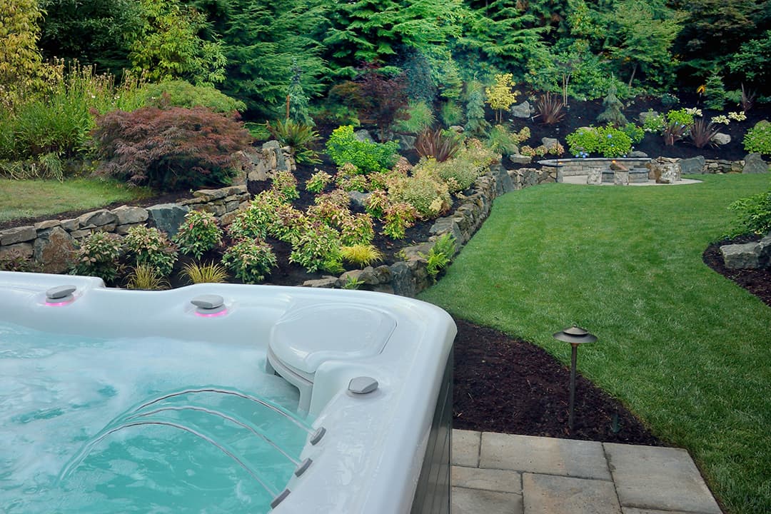 Image of a Scappoose hot tub design and installation project by Drake's 7 Dees