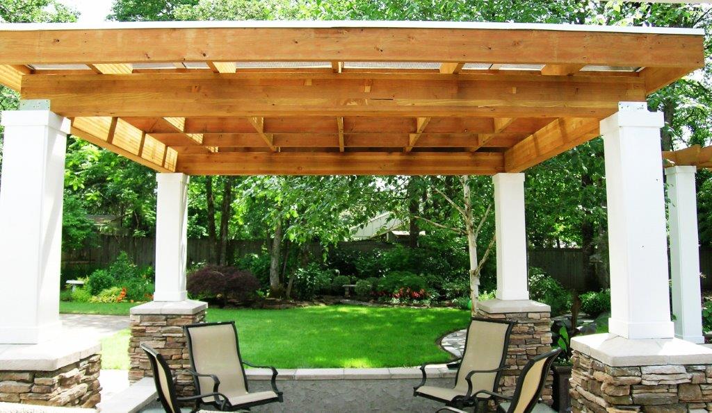Image of a Wilsonville Outdoor Living Room Design and Build by Drake's 7 Dees